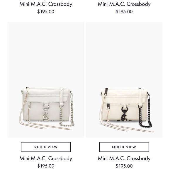 Rebecca Minkoff 🥂 Light Blue Mini MAC Crossbody - Picture 6 of 6